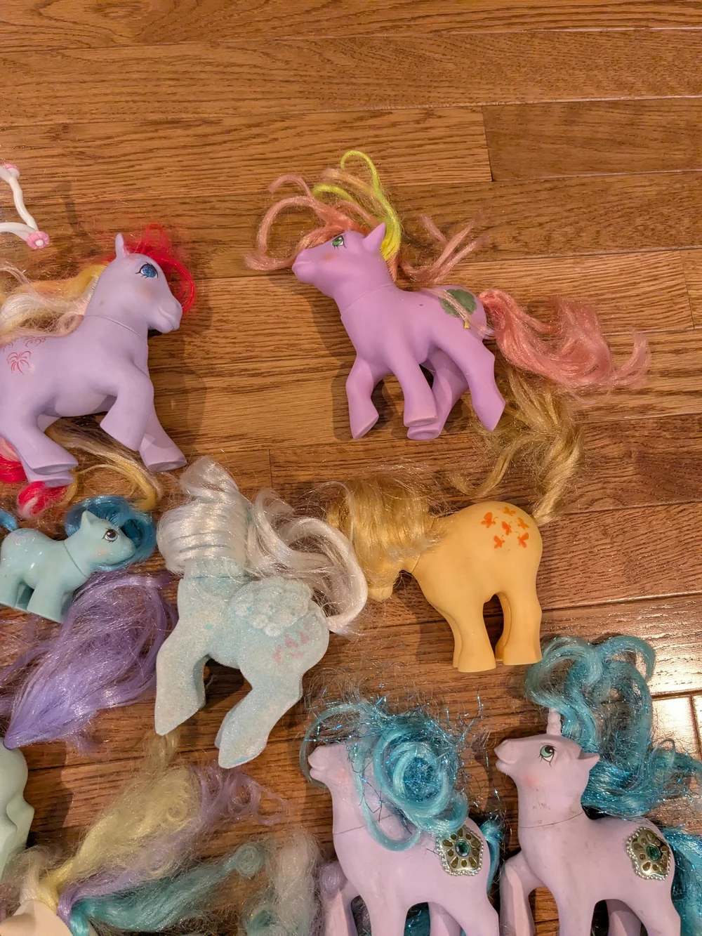 G1 My Little Pony Lot Of 18 Ponies
